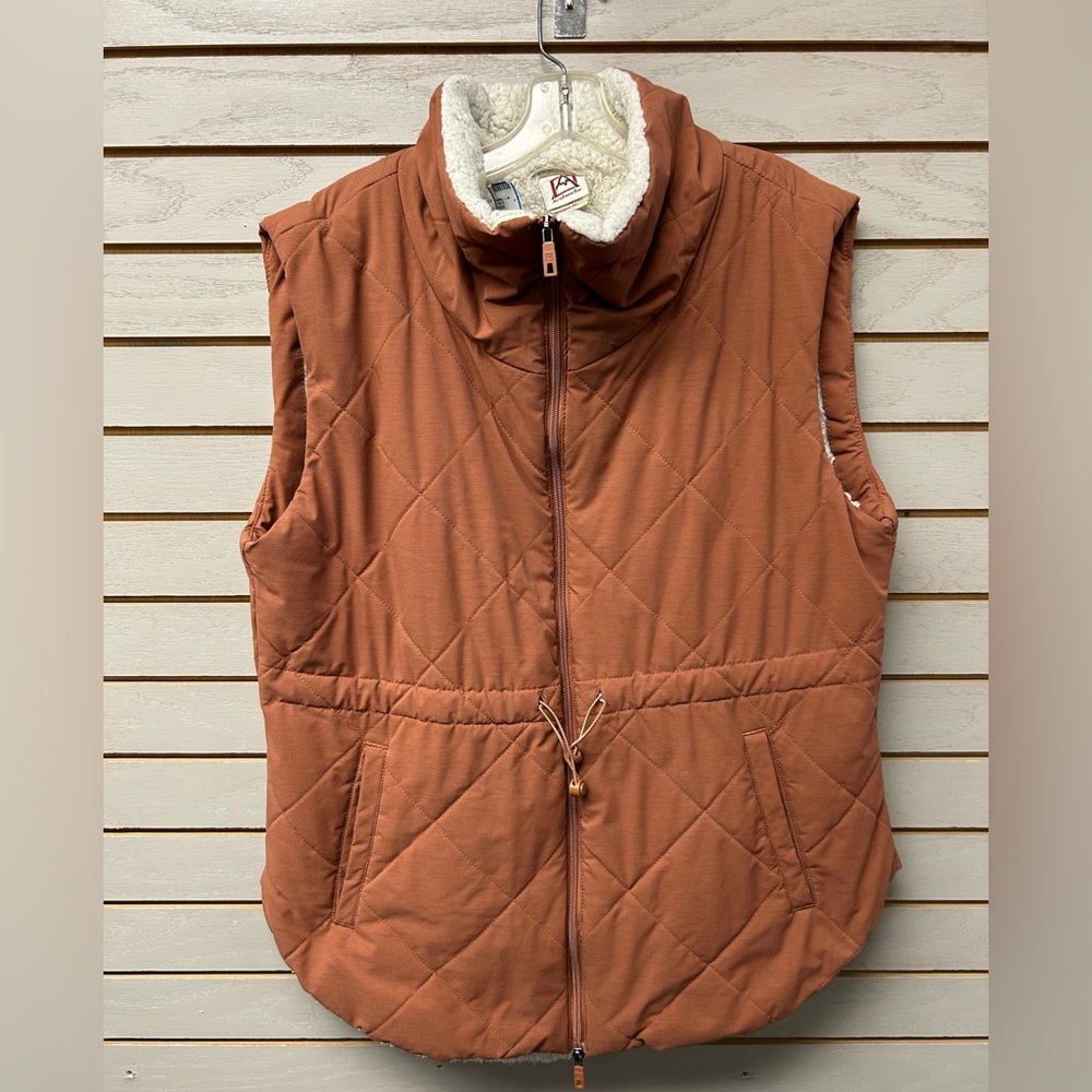 Avalanche White Sherpa Vest